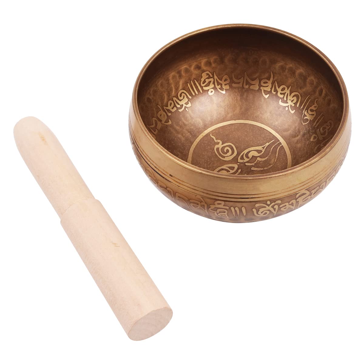 Namvo Tibetan Singing Bowl Set with Mallet, Tibetan Meditation Sound Bowl for Healing Prayer Yoga and Mindfulness 9cm Diameter,Yoga singing bowls