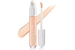 Clinique Even Better All-Over Full Coverage Concealer + Eraser Makeup For Dark Undereye Circles | With Hyaluronic Acid + Caffeine | Hydrating, Brightening + Depuffing