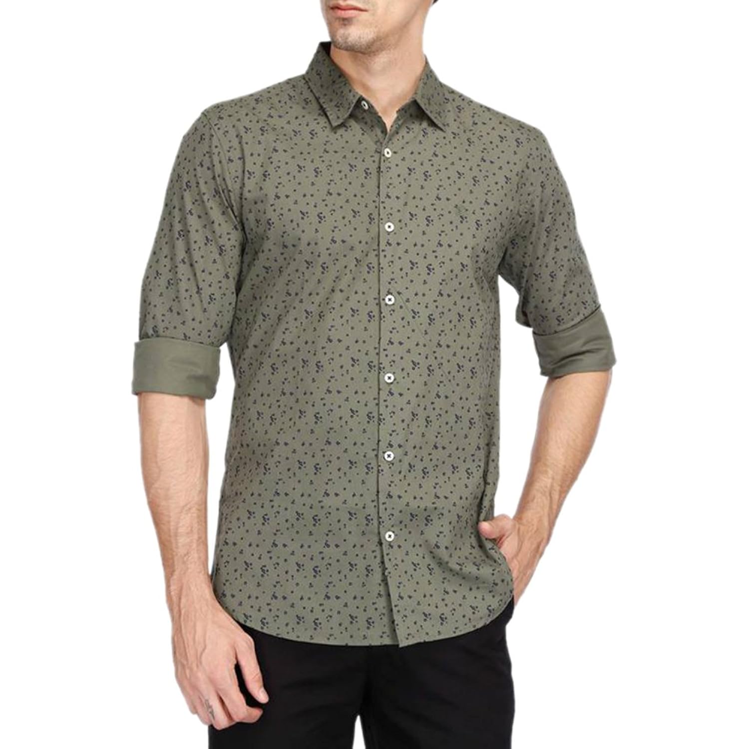 united colors of benetton men's dress shirt