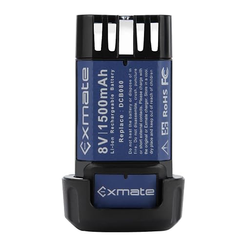 Dcb080 1500mAh 8V Battery Compatible with Dewalt DCB080 DCF680N1 DW4390 ...