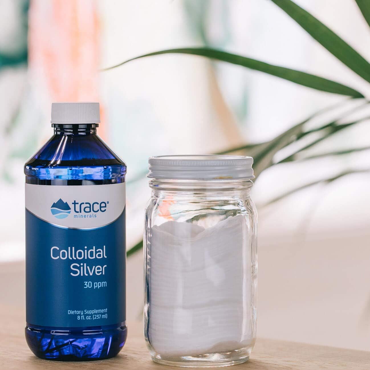 Trace Minerals Research Vegan Colloidal Silver, Bio-Active Silver Hydrosol Liquid Mineral Supplement, Natural & Pure, 30 PPM, 8 fl. Oz: Health & Personal Care