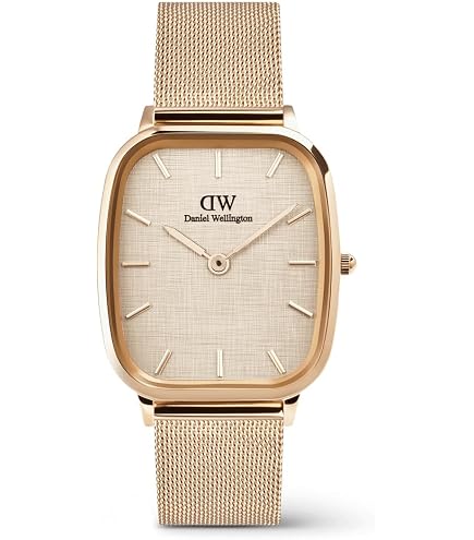 Amazon.com: Daniel Wellington Quadro Lumine Pressed Sterling