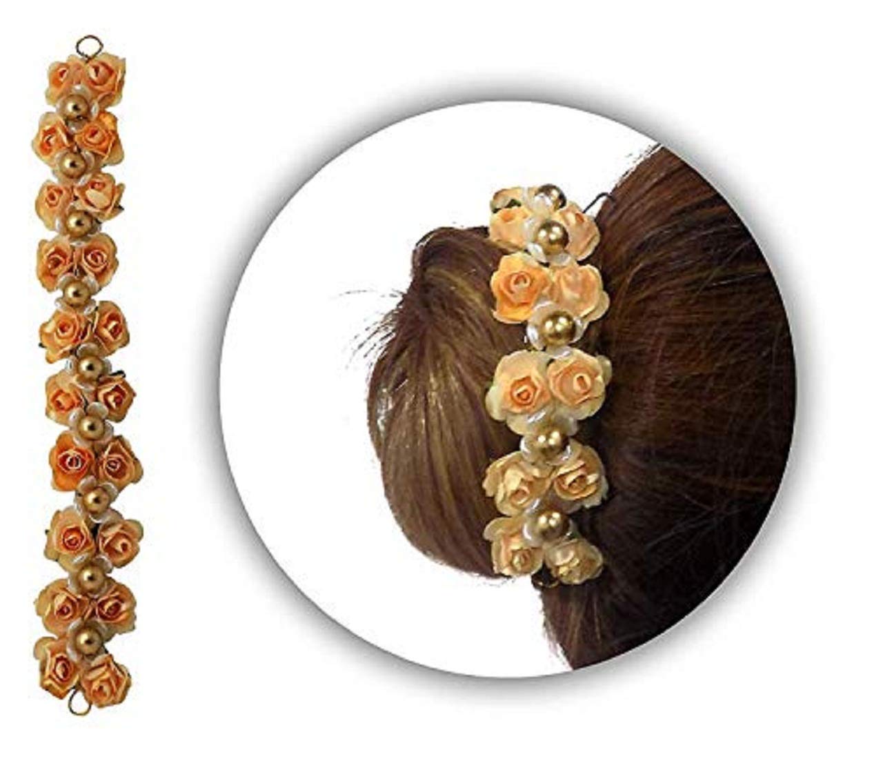 Buy RAAYA South Indian Fancy Traditional Artificial Hair Accessory Gajra For Hair For Girls And