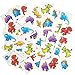 Dinosaur Party Supplies for Boys Girls 316 Piece | Dinosaur Birthday Decorations and Kids Party Favors for 12 Children | Toys, Stickers, Figures, Masks, Tattoos, Stampers | Mr. E=mc² Birthday Supplies
