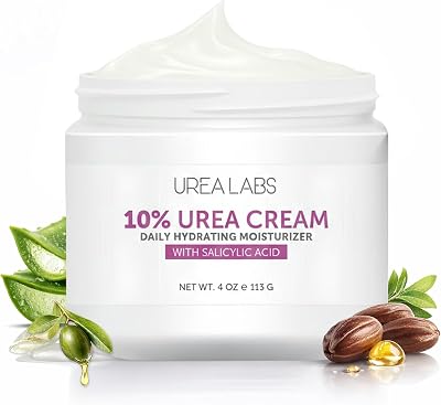 UREA LABS 10% Urea Cream Salicylic Acid Aloe Jojoba Moisturizer 150ml