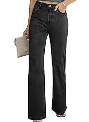 Sidefeel Jeans for Women Trendy 2024 Wide Leg High