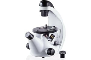IQCrew 40X-500X Inverted Student Microscope Kit w/Experiment + Blank & Prepared Slides