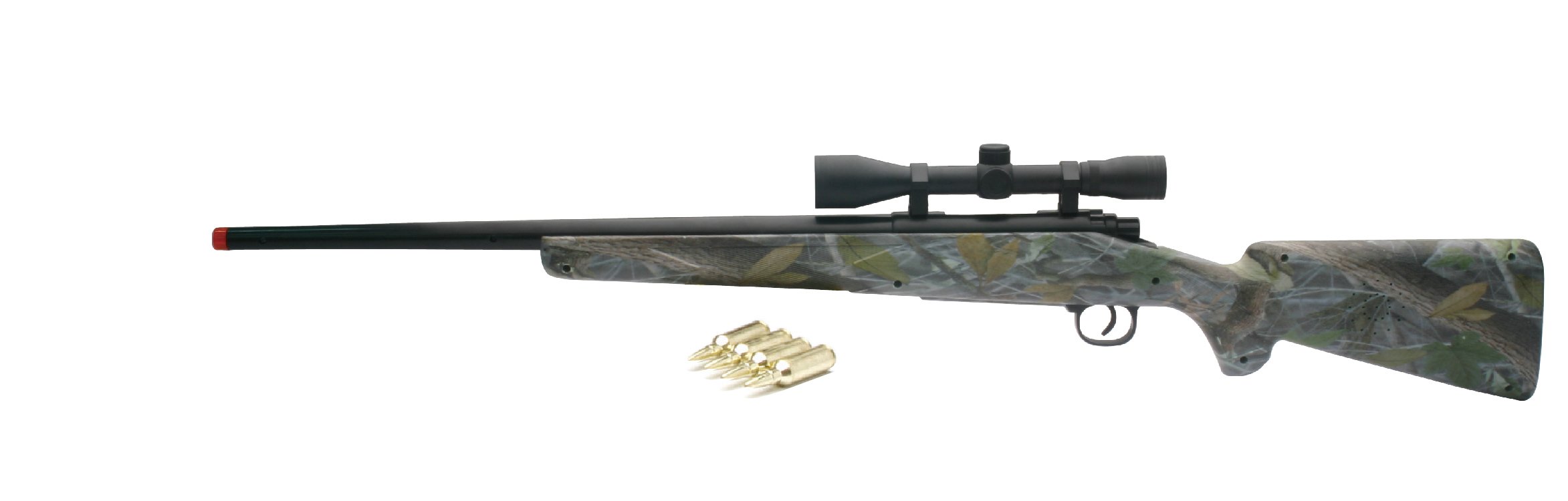 New Ray Real Camo Single Barrel with Scope, Green