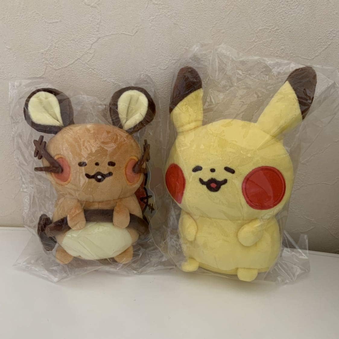 Pokemon Yurutto ポケモンゆるっと ピカチュウ デデンネ ぬいぐるみ 2個セット カナヘイ ポケモンセンター ぬいぐるみ ホビー Amazon