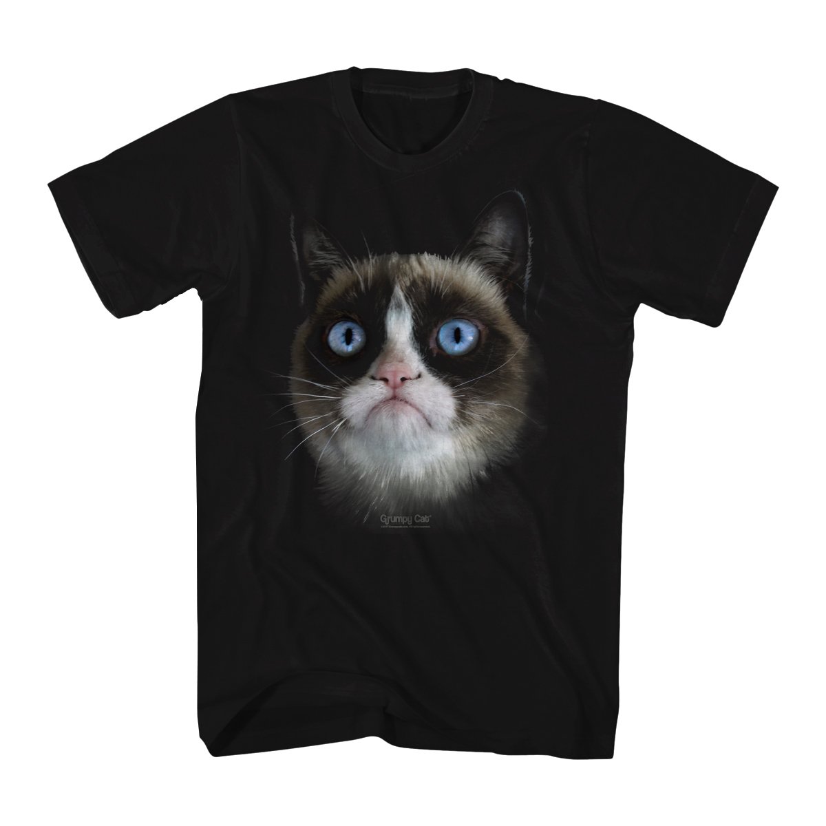 Grumpy Cat Big Grumpy Face Funny Unisex Adult T Shirt Tee 6216 Seknovelty