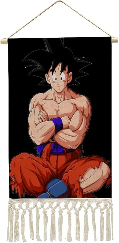 Amazon ドラゴンボール アニメの綿とリネンの壁画の部屋の装飾 アニメの背景の壁の芸術35 25の装飾は 軽くて簡単にインストールできる誕生日プレゼントです ウォールステッカー オンライン通販