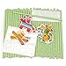 COGGIFEL Fiesta Paper Straw Decor 36pcs Mexican Fiesta Party Striped Decorative Straws Party Supplies