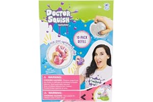 Doctor Squish - Squishy Pack - 10 Pack Balloon Refills - Squishy Maker Not Included