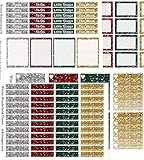 Classic Winter Glitter, planner stickers weekly kit. 5 Sheet included on matte removable sticker paper. Choose from sizes Happy Planner or Erin Condren. Kiss cut, just peel and stick.