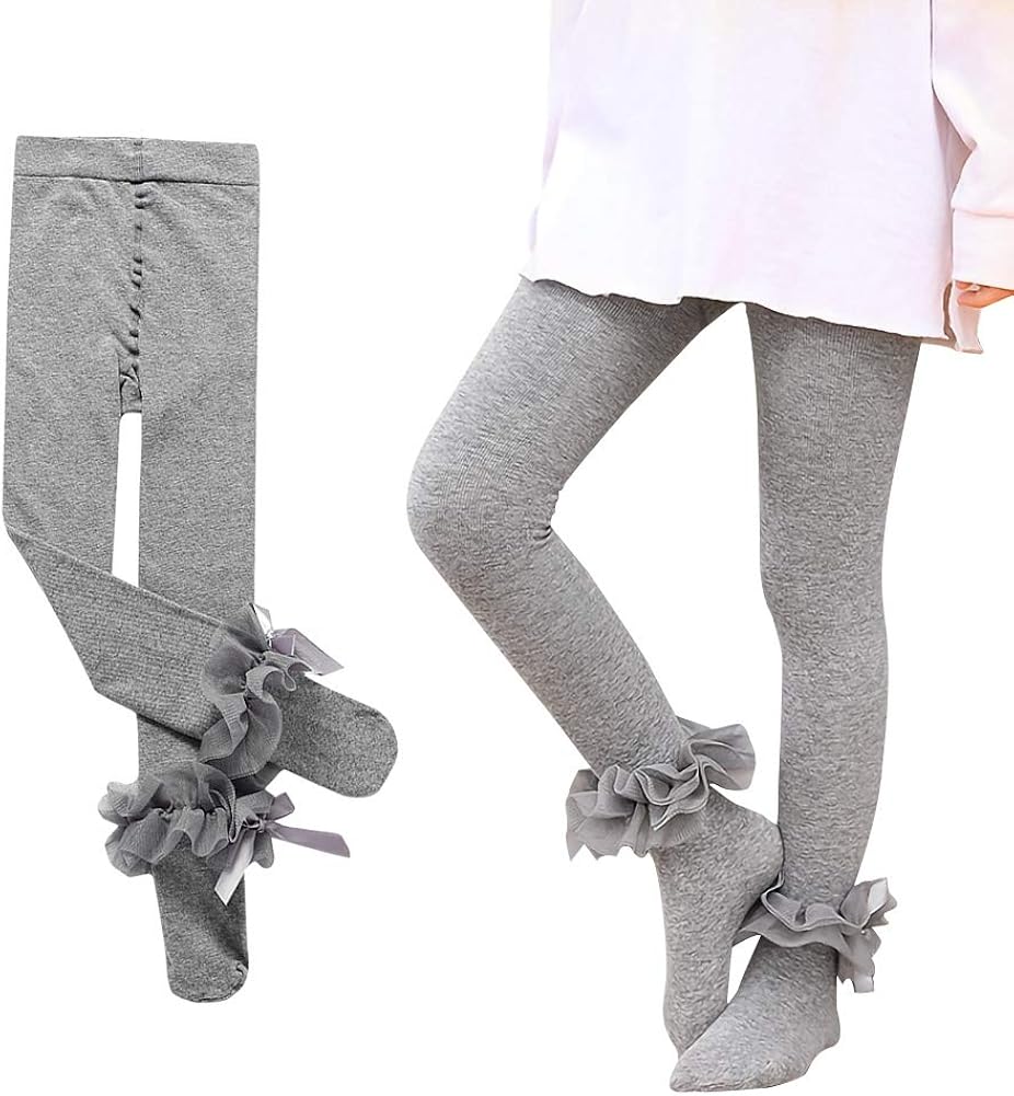 girls bow tights