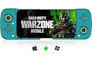 Megadream Mobile Game Controller Gamepad for iPhone iOS Android PC: Works with iPhone 17/16/15/14/13/12/11, iPad, Samsung Gal