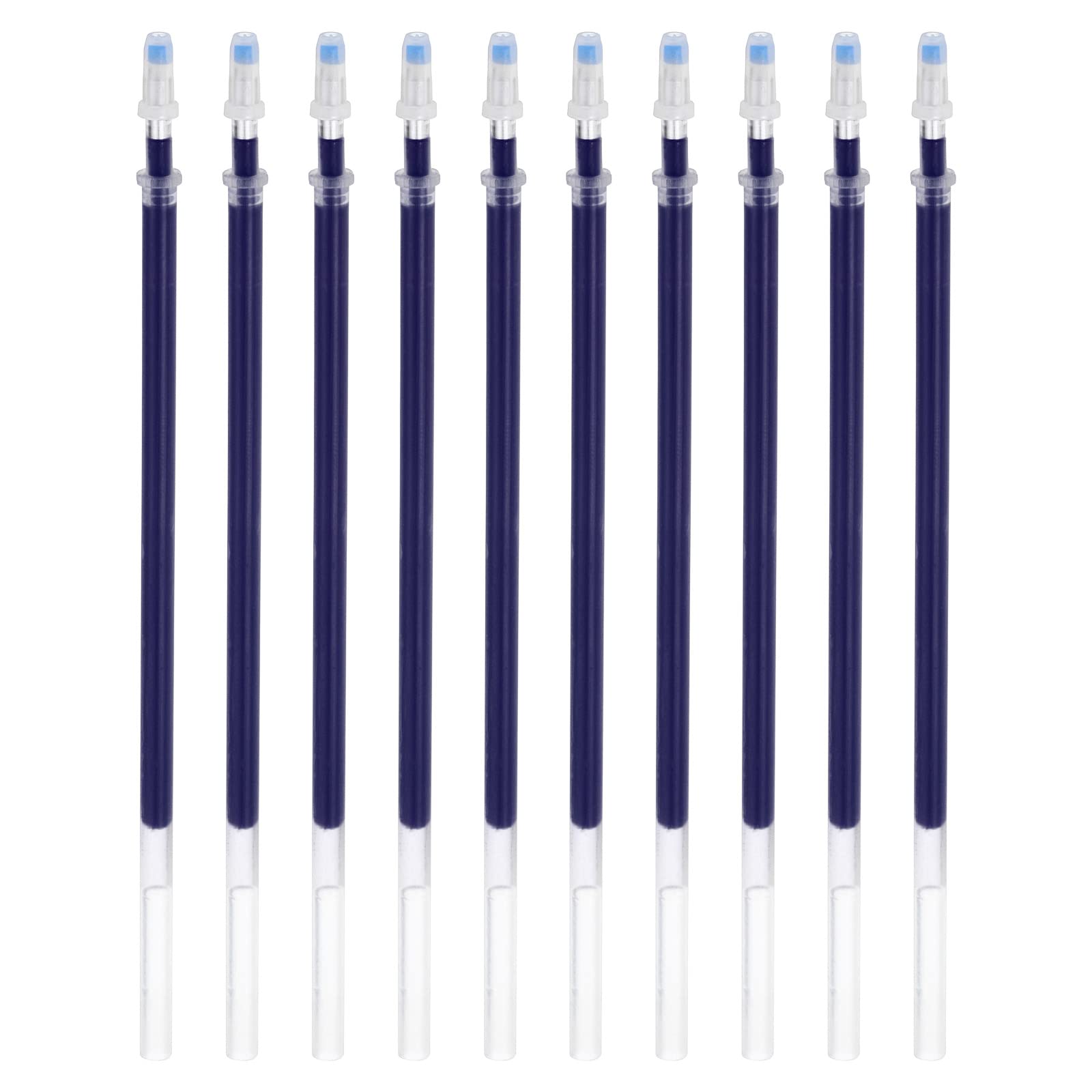 PATIKIL 0.5mm Ink Pen Refills Blue, 50 Pcs Gel Pen Refills Ballpoint Pen Ink Fine Point for Pens Office Supplies, Blue Ink