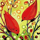 Karribi Paint by Numbers Kit for Adults and Children - Modern Birds Series (Bird II)