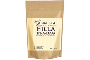 Wood Grain Filler & Putty Powder - Innovative Formula - Filla-In-A-Bag - Ash - 12 oz By Goodfilla | Repairs, Finishes & Patches | Paintable, Stainable, Sandable & Quick Drying | Zero Waste