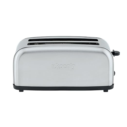 title=H.Koenig TOS24 Tostapane a 2 o 4 Fette