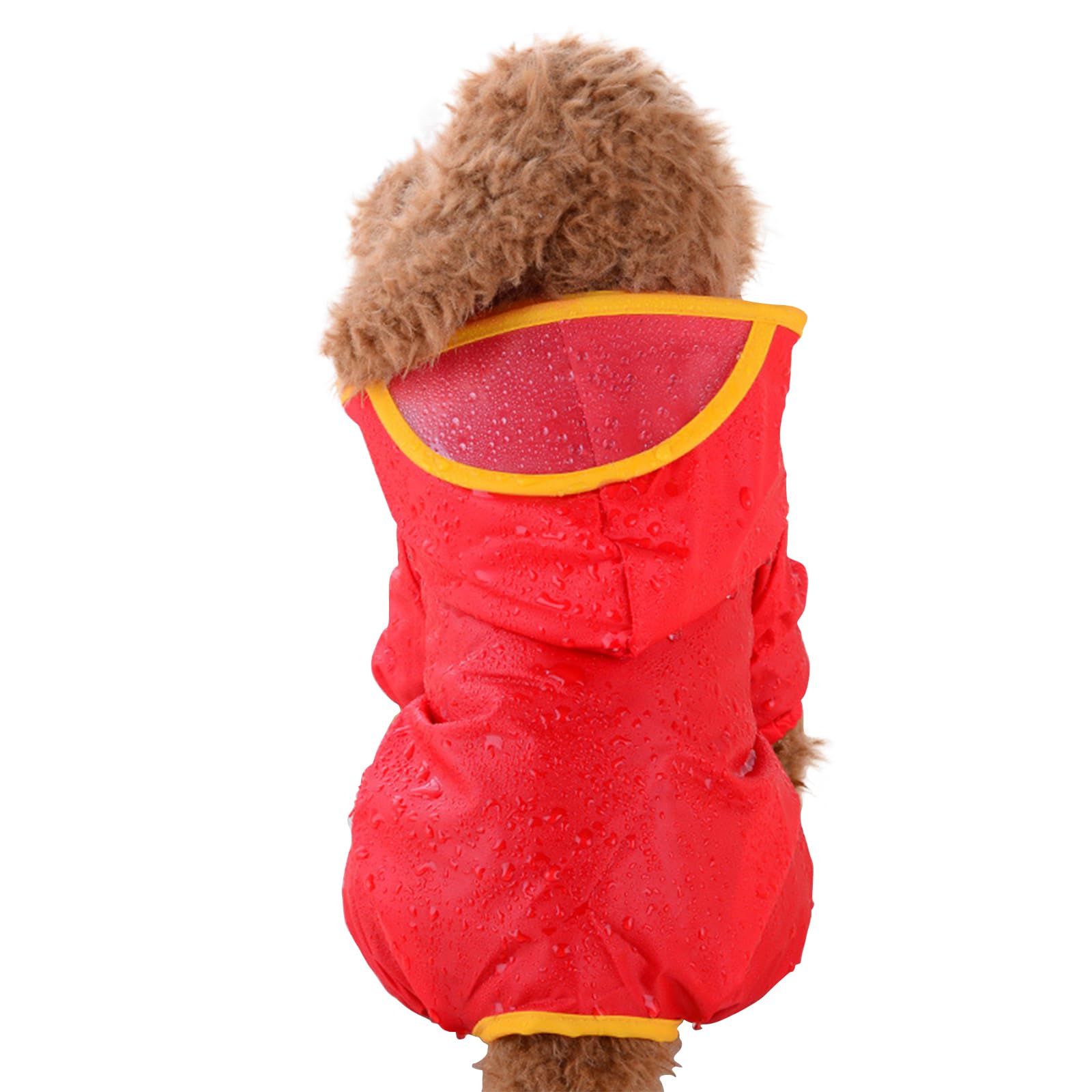 PETCUTE Dog Raincoat Waterproof Pet Dog Raincoat Rainwear Dog Raincoat Poncho for Small Medium Large Dogs