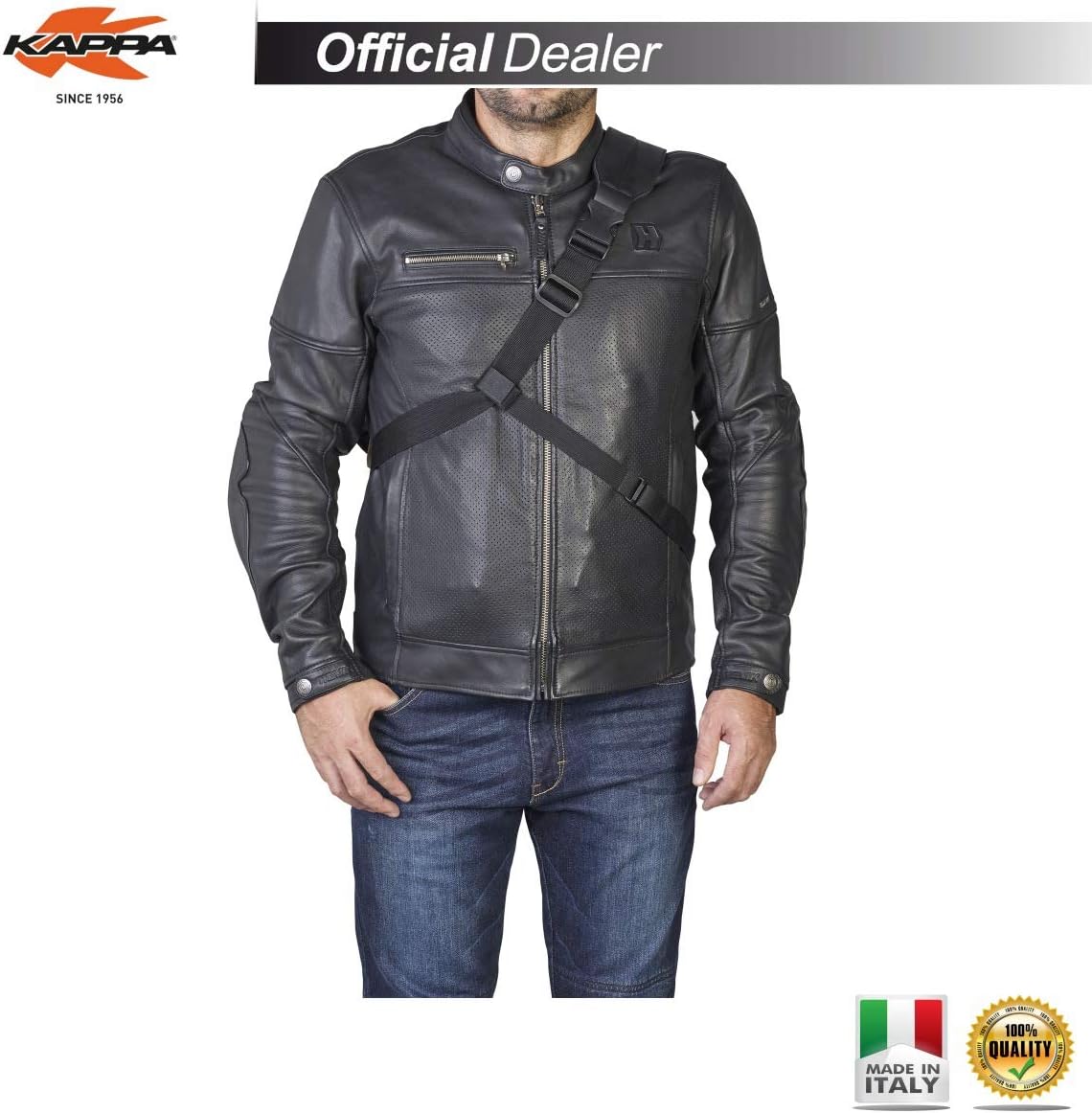 Kappa RB301 Motorcycle, Black - Image 4