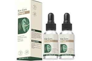 Nature Ear Care Drops for Ringing Ears, Gentle Formula Ear Drop with Botanical Extracts for Tinnitus Relief, Buzzing Ears, Sw