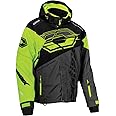 Castle X Men's Code G3 Snowmobile Jacket (Hi-Vis/Charcoal/Black - X-Large)