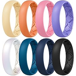 Egnaro Women’s Silicone Engagement Rings, Inner