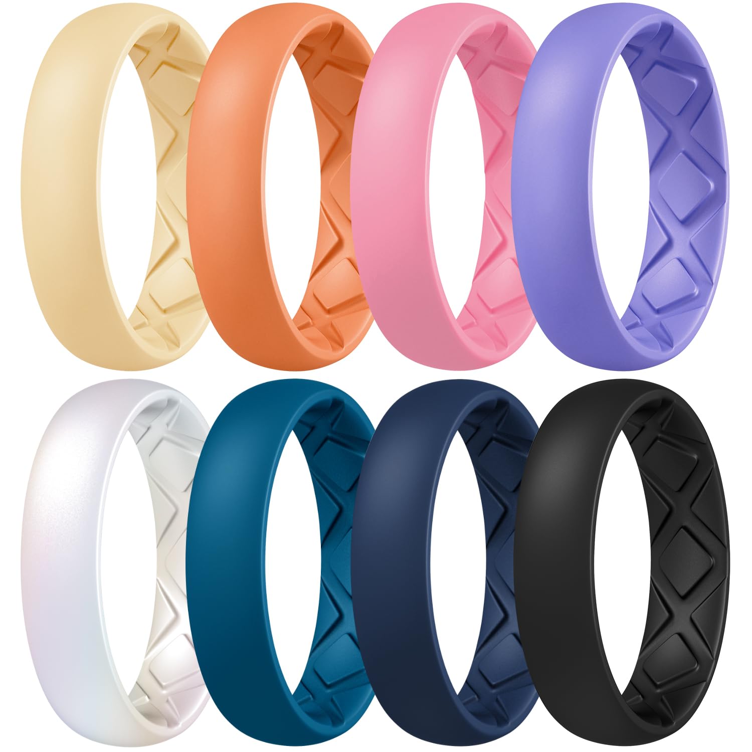 Egnaro Women’s Silicone Engagement Rings, Inner
