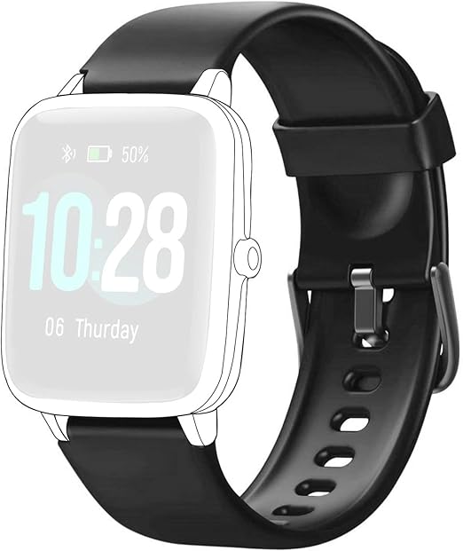 Blackview Smartwatch Ersatzarmband SW01/205G Schwarz Amazon.de Bekleidung