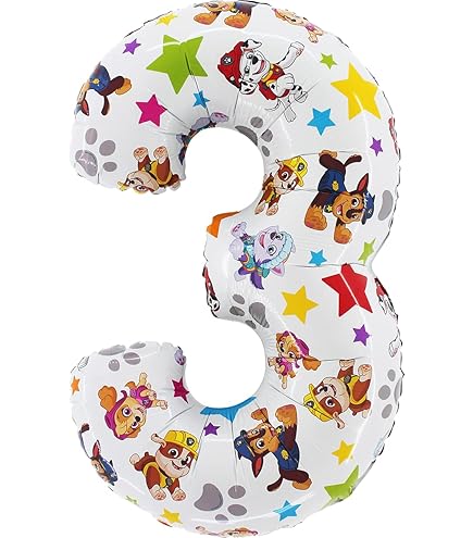 Ensemble De Ballons PAW PATROL Pour Fête D'anniversaire Enfant - Déco Mignonne, Neuf