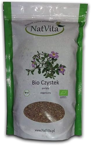 Cistus Incanus 100% Bio Organique Herbs, BIO Certified Czystek 250g 0.55lb