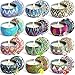 YIHANG Scented Candles Gift Sets, Natural Soy Wax 2.5 Oz Unit Portable Travel Tin Perfect for Women Aromatherapy Anniversary - 12 Pack