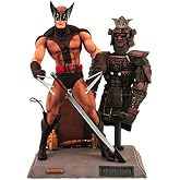 Marvel Select: Wolverine Action Figure | Marvel Select 8 Inch Action Figure - Exclusive Brown Costume Wolverine Masked