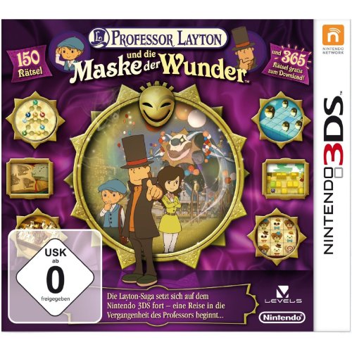 Professor Layton Und Die Aaske Der Wunder [import Allemand]