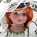 MagiDeal 40cm Excellent Workmanship Doll DIY Accessory Vintage Porcelain Lady Dolls with Display Stand