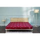 Duroflex Shubham Rubberised Coir Mattress, 78 x 60 x 4 inches (Queen Size)