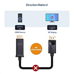 Cable Matters Unidirectional DisplayPort to HDMI