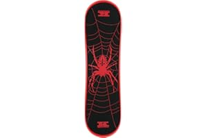 Krown Snowskate Plastic Polymer Skateboard Style Dual Kick Snowboard with Foam Grip – Many Graphics
