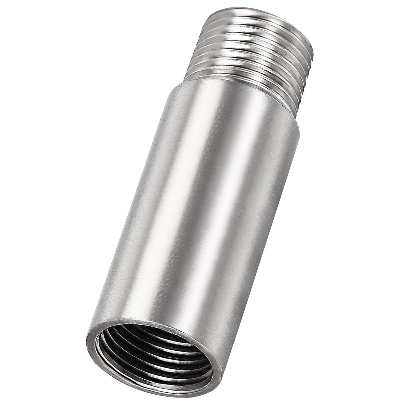 TOP-VIGOR Shower Head Extension Arm, 2.76 Inch 7cm Handheld Shower Pipe Head Extender, Stainless Steel G1/2" Male to G1/2" Female Thread Cast Pipe for Bathroom Accessory, Hose Extension