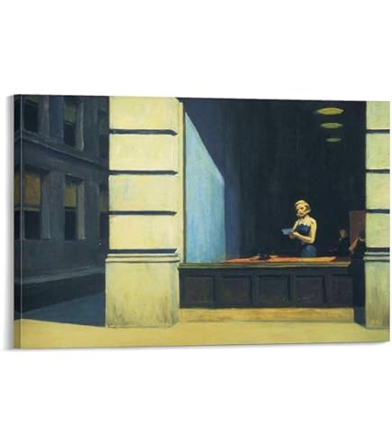 Amazon.com: Professionally Framed Edward Hopper - Chop Suey 1929