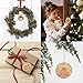 Unfinished Small Wood Slices 2 - 2.4 Inch 30 Pcs Wooden Circles with Holes for Centerpieces, DIY Art Crafts, Rustic Wedding Christmas Ornaments