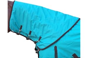 Hilason 1200D Winter Waterproof Poly Turnout Horse Hood Neck Cover