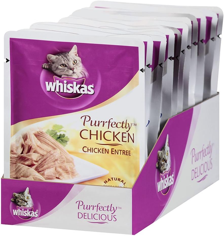 Whiskas Purrfectly Wet Cat Food Pouches eBay