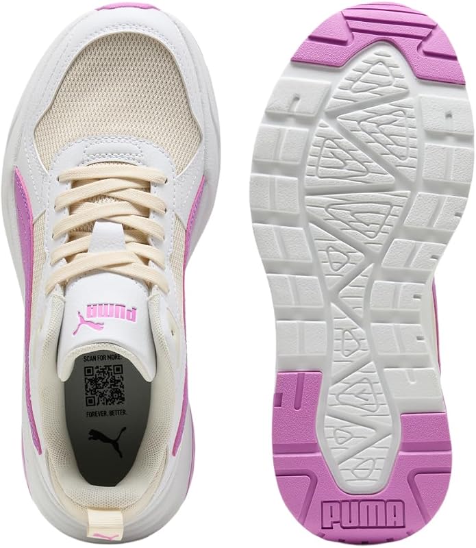 Baskets Trinity 2 LT Unisexes, Alpine Snow-Electric Orchid White, 39 EU, Alpine Snow Puma électrique pour orchidée Blanc, 39 EU — photo 3 sur 6