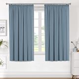 H.Versailtex 2 Panels Citadel Blackout Curtains 46x54 with Tiebacks view 2