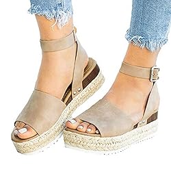 Gibobby Women's Sandals Wide Width Wedges Shoes for