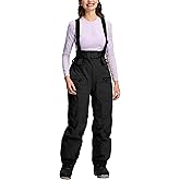 Pioneer Camp Women's Baggy Snow Bibs Ski Pants Snowboard Waterproof Loose Insulatedl with Suspenders Warm Winter