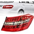 Passenger Side Tail Light Assembly Compatible with 2010 2011 2012 2013 Mercedes-Benz E-Class E350 E550 E63 AMG, Right Side LED Taillight, Rear Tail Lamp Replace, Rear Lamp Taillight, 2129060858